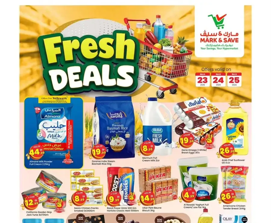 Fresh deals flyer cover