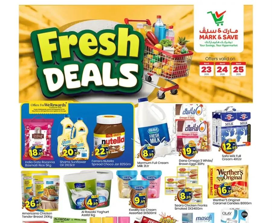 Fresh deals flyer cover