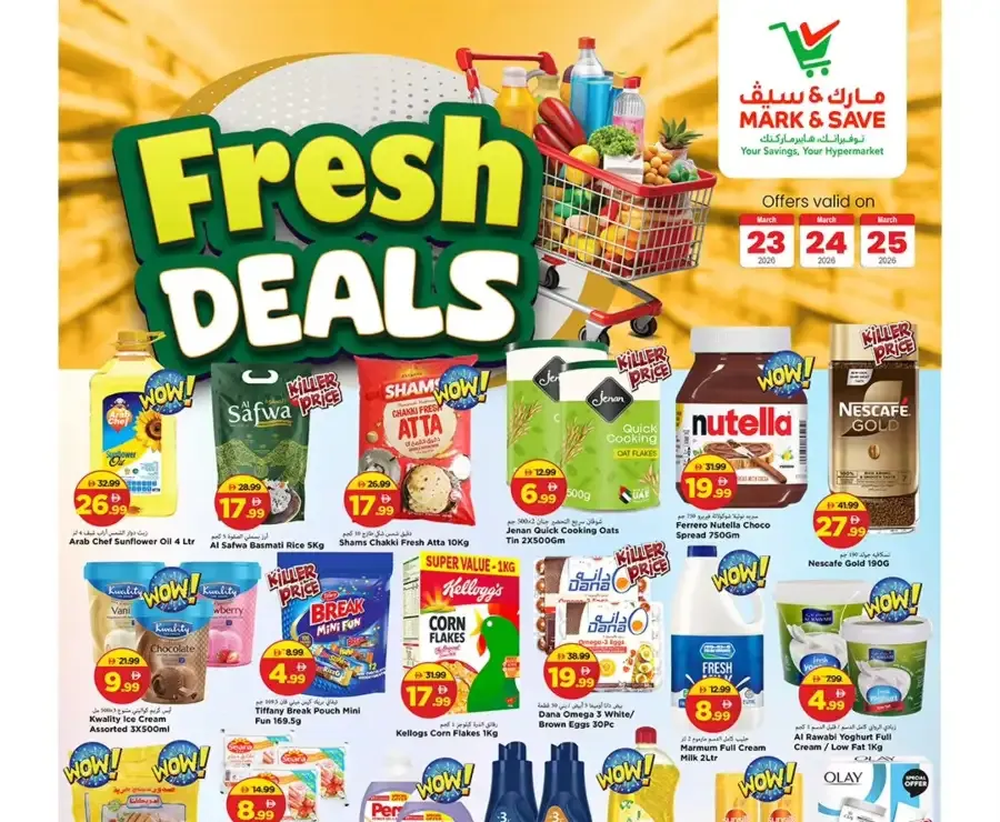 Fresh deals flyer cover