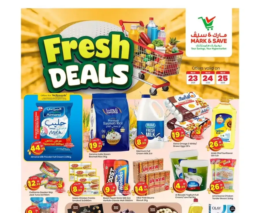 Fresh deals flyer cover