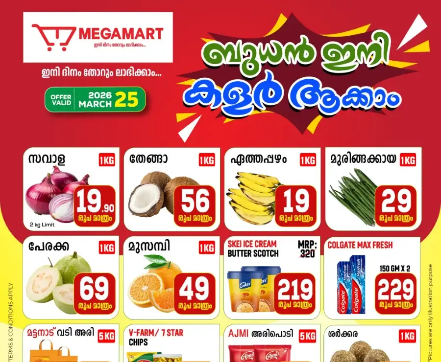 Wednesday special flyer cover