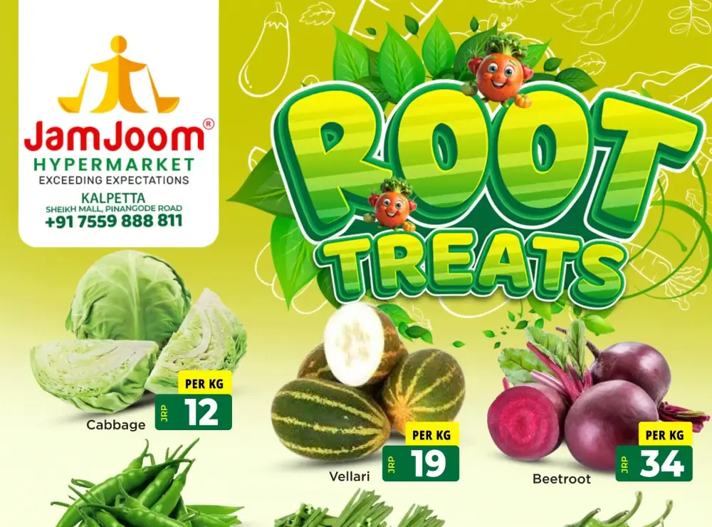Root Treats flyer cover