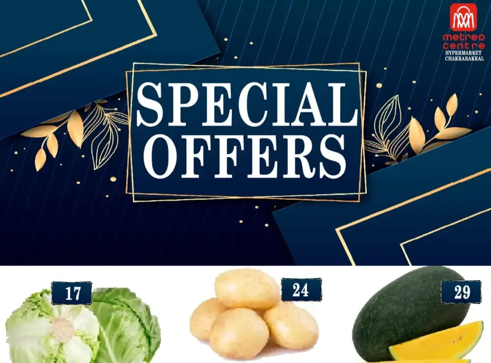 Special offer flyer cover