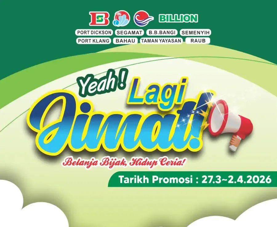 Billion Pantai Timor Port Dickson & More flyer cover