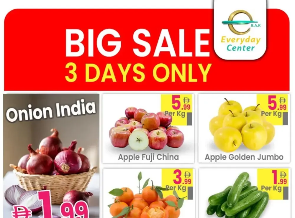 Everyday Center Ras Al Khaimah Big Sale | Ends 30/03 flyer cover