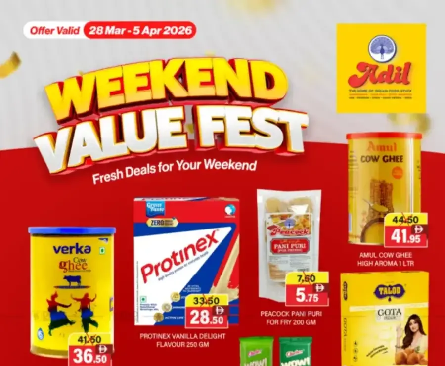 Al Adil UAE Weekend Value Fest | Ends Sunday flyer cover