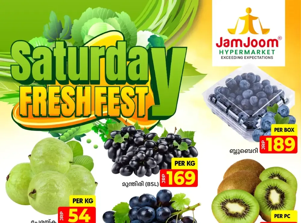 Saturday fresh flyer cover