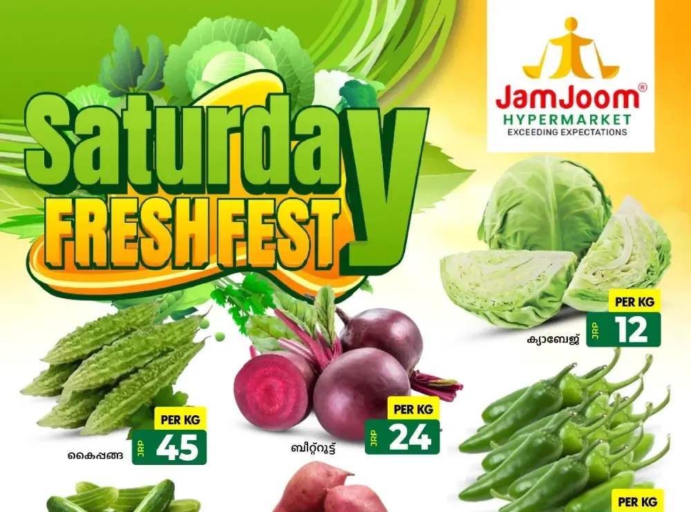 Saturday fresh flyer cover