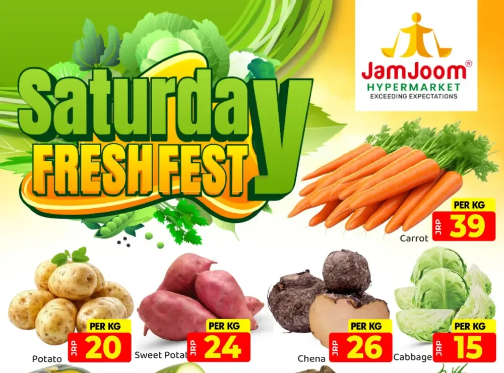 Saturday fresh flyer cover