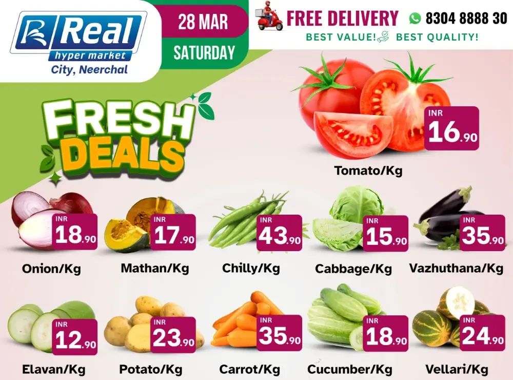 Fresh deals flyer cover