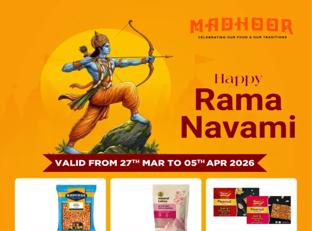 Madhoor Supermarket Dubai & Sharjah Rama Navami Deals | Ends April 05 flyer cover