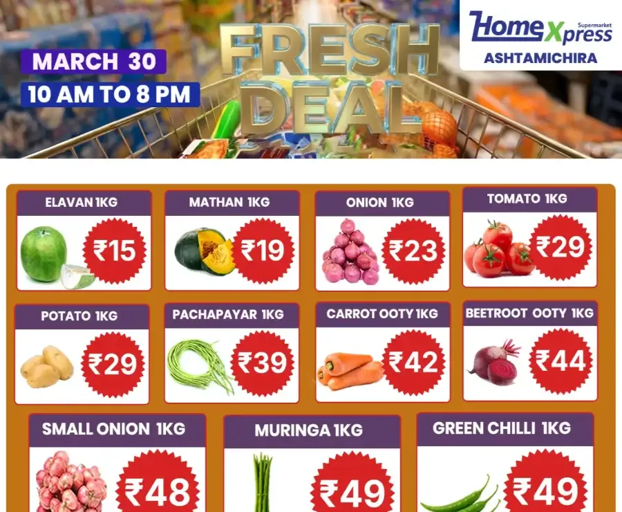 Fresh deals flyer cover