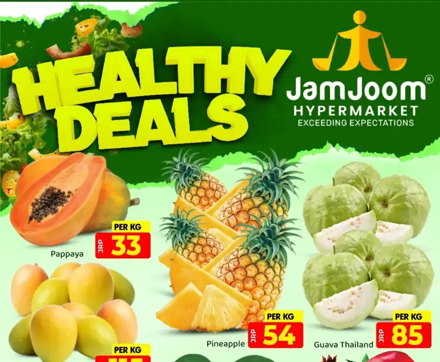 Healthy Deals flyer cover