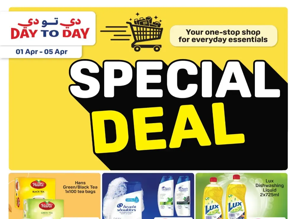 Day to Day Dubai Al Ittihad Special Deals | Ends Apr 05 flyer cover