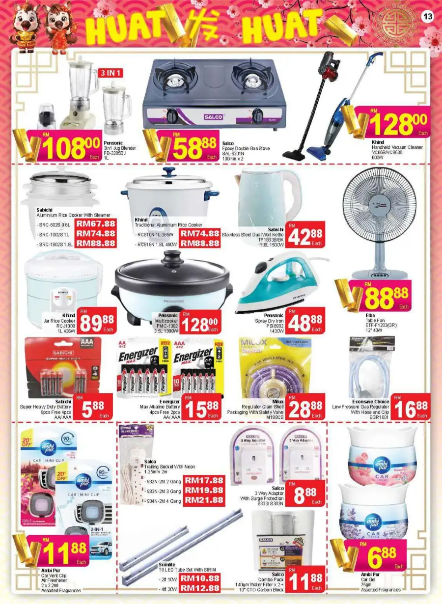 Chinese New Year Grocery & Household Deals page 13