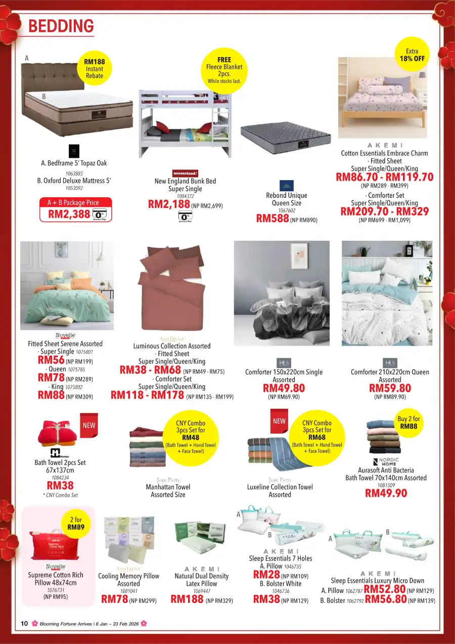 CNY Home Furniture & Appliance Sale Up To 60% Off page 10