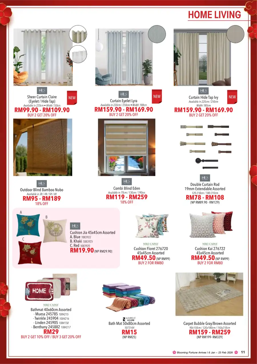 CNY Home Furniture & Appliance Sale Up To 60% Off page 11