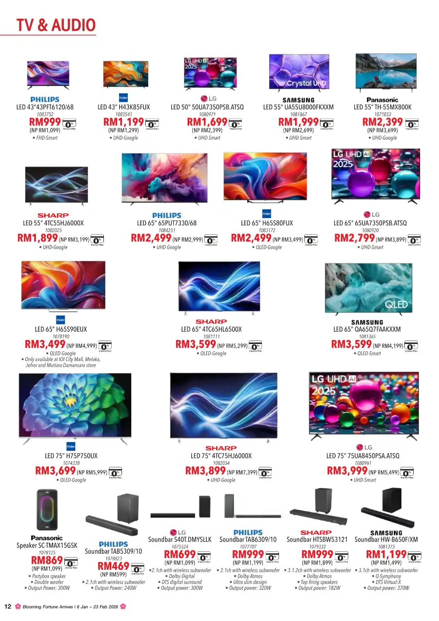 CNY Home Furniture & Appliance Sale Up To 60% Off page 12