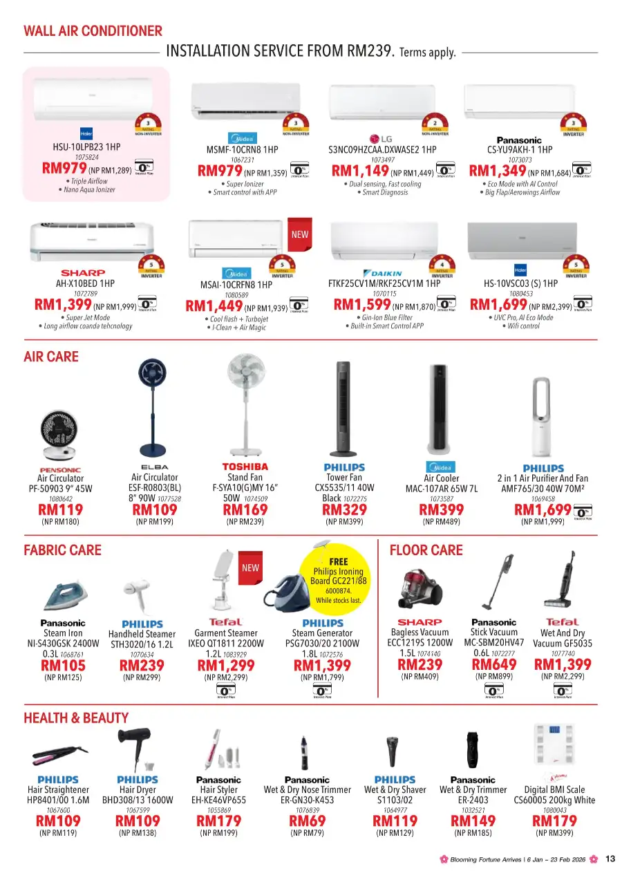 CNY Home Furniture & Appliance Sale Up To 60% Off page 13