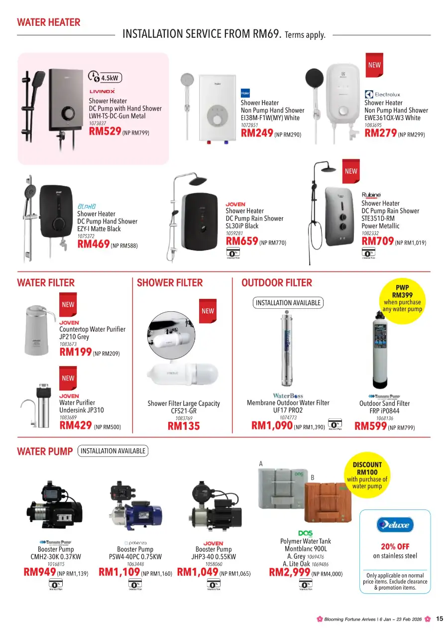 CNY Home Furniture & Appliance Sale Up To 60% Off page 15
