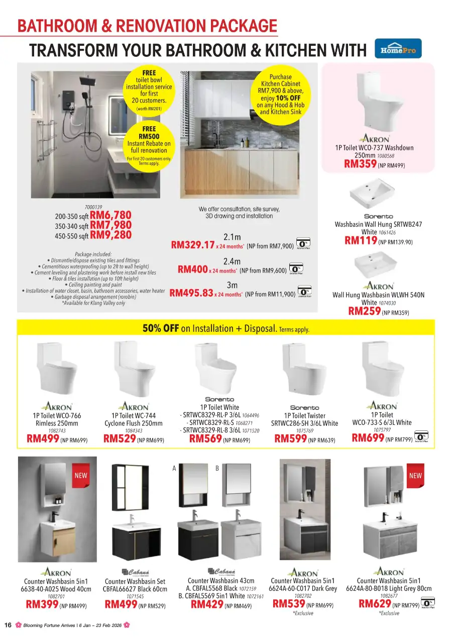 CNY Home Furniture & Appliance Sale Up To 60% Off page 16