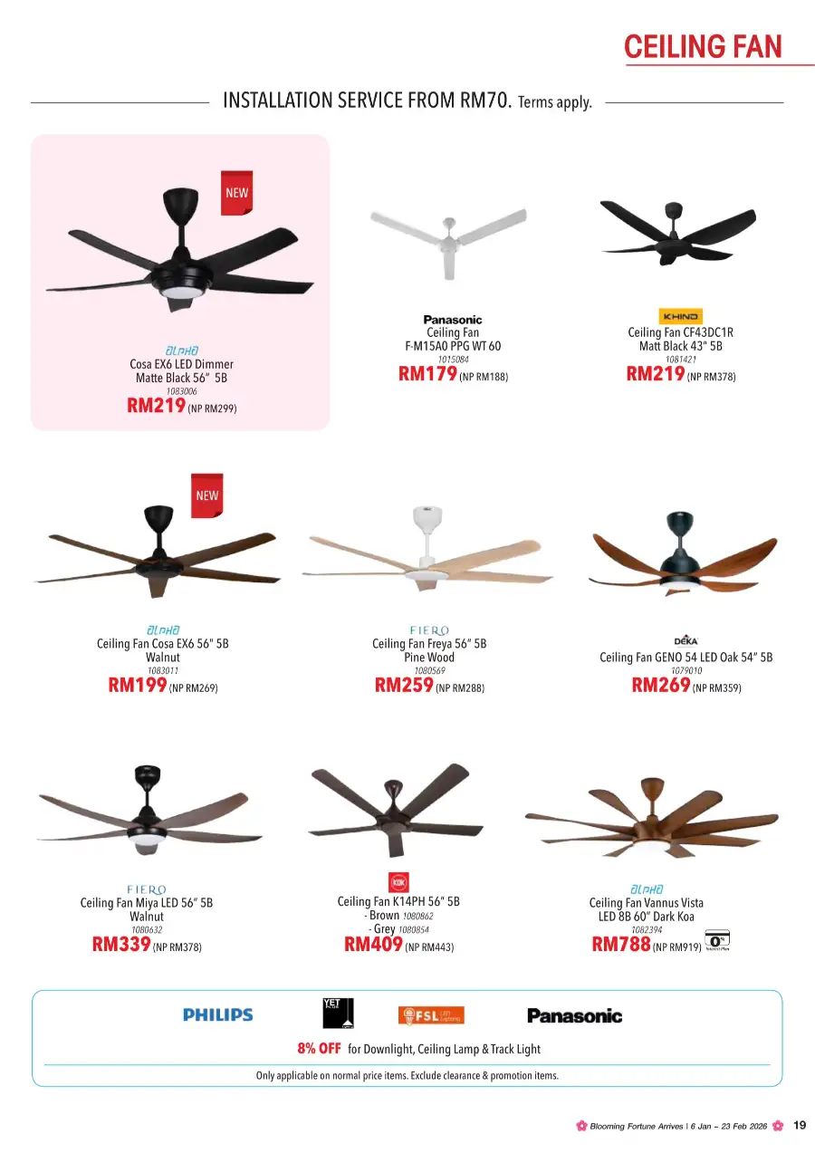 CNY Home Furniture & Appliance Sale Up To 60% Off page 19