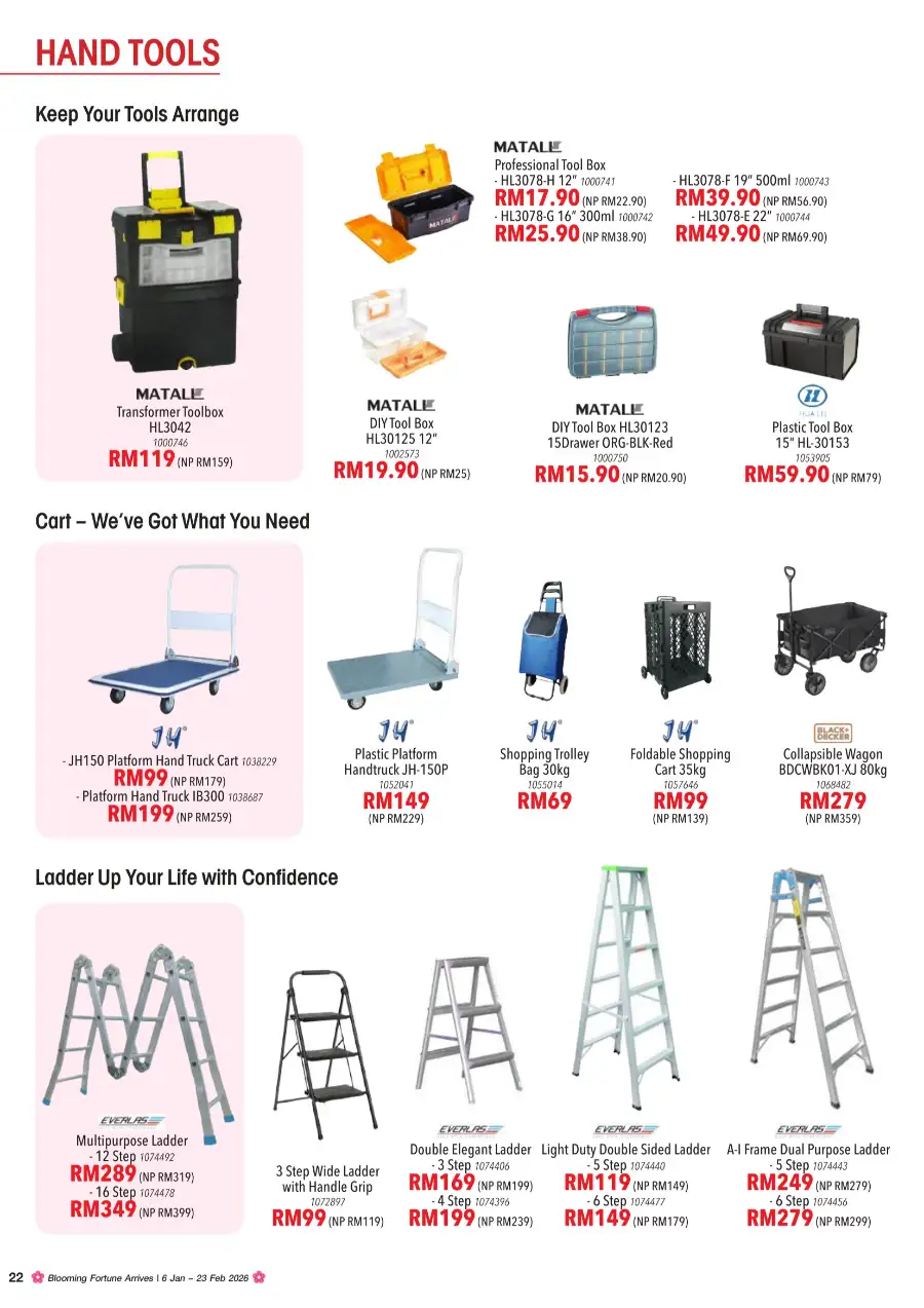 CNY Home Furniture & Appliance Sale Up To 60% Off page 22