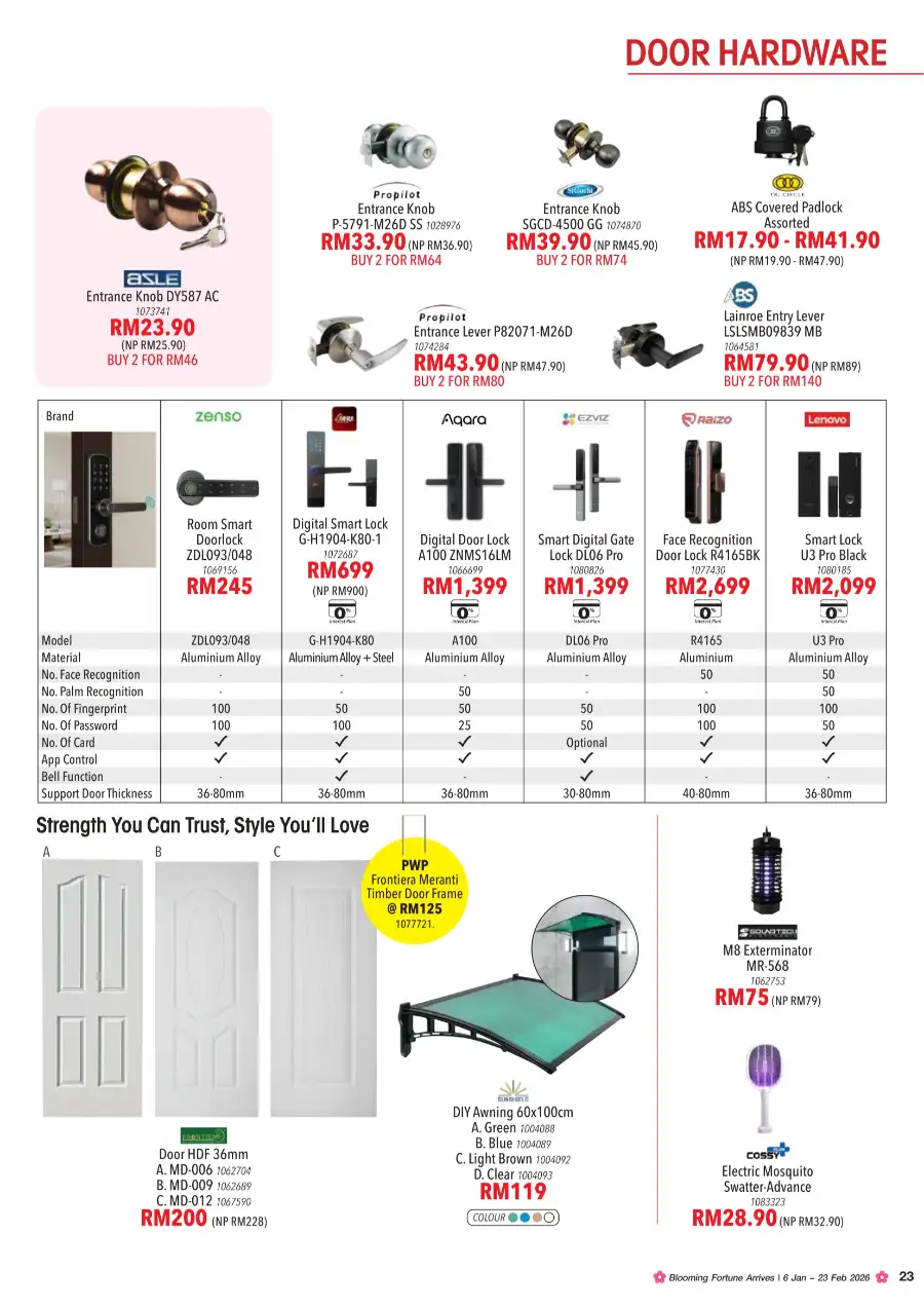 CNY Home Furniture & Appliance Sale Up To 60% Off page 23