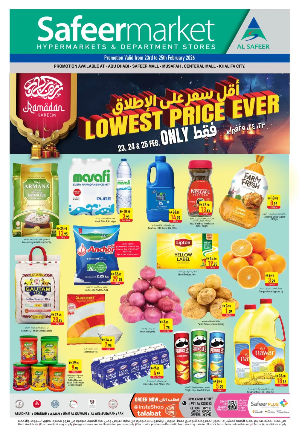 Safeer Market Ramadan Price Drop | Abu Dhabi & Musafah | Feb 23-25 page 1