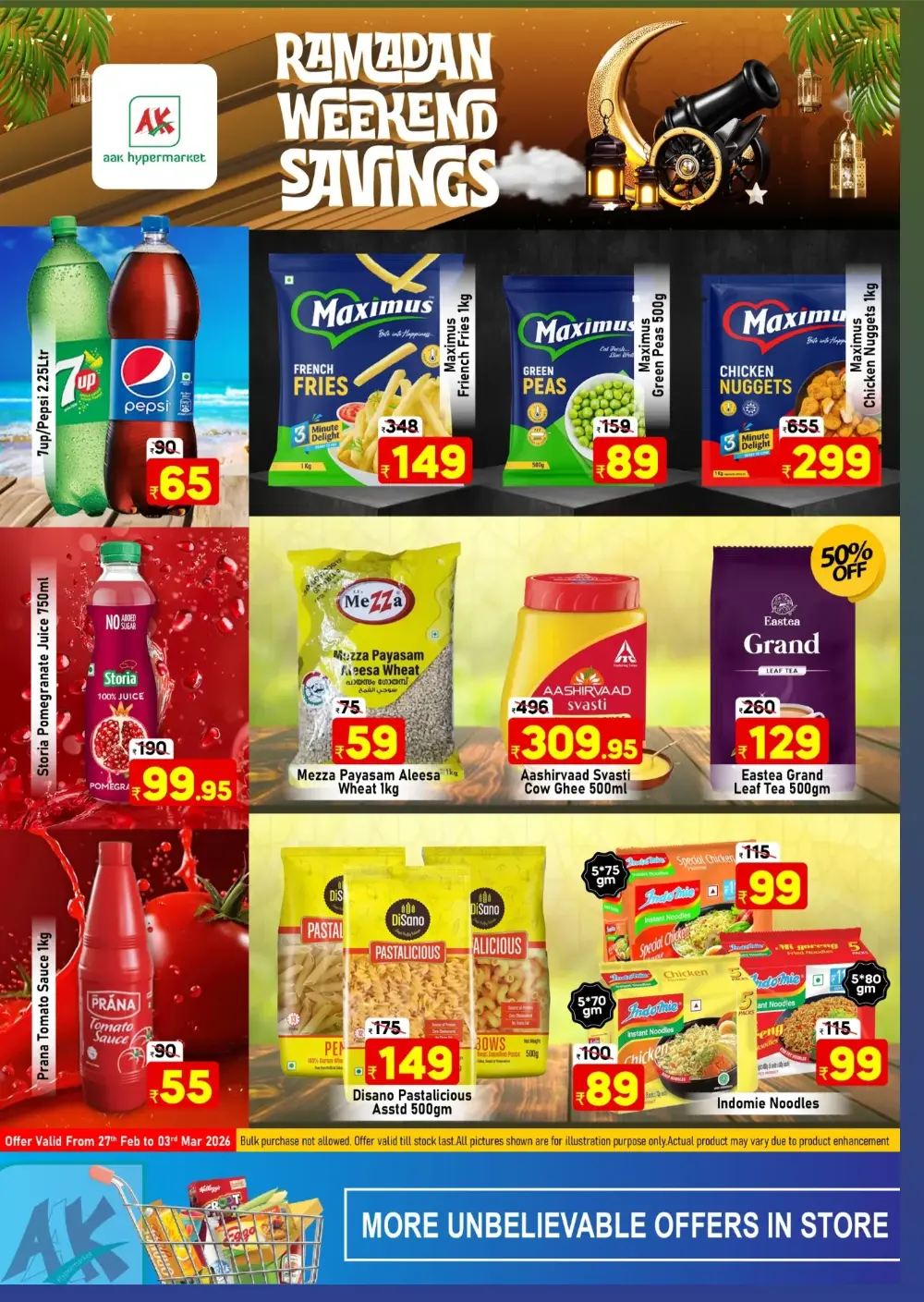 Ramadan Weekend Offers | AAK Hypermarket Puthanathani | Valid Feb 27 - Mar 3 page 3