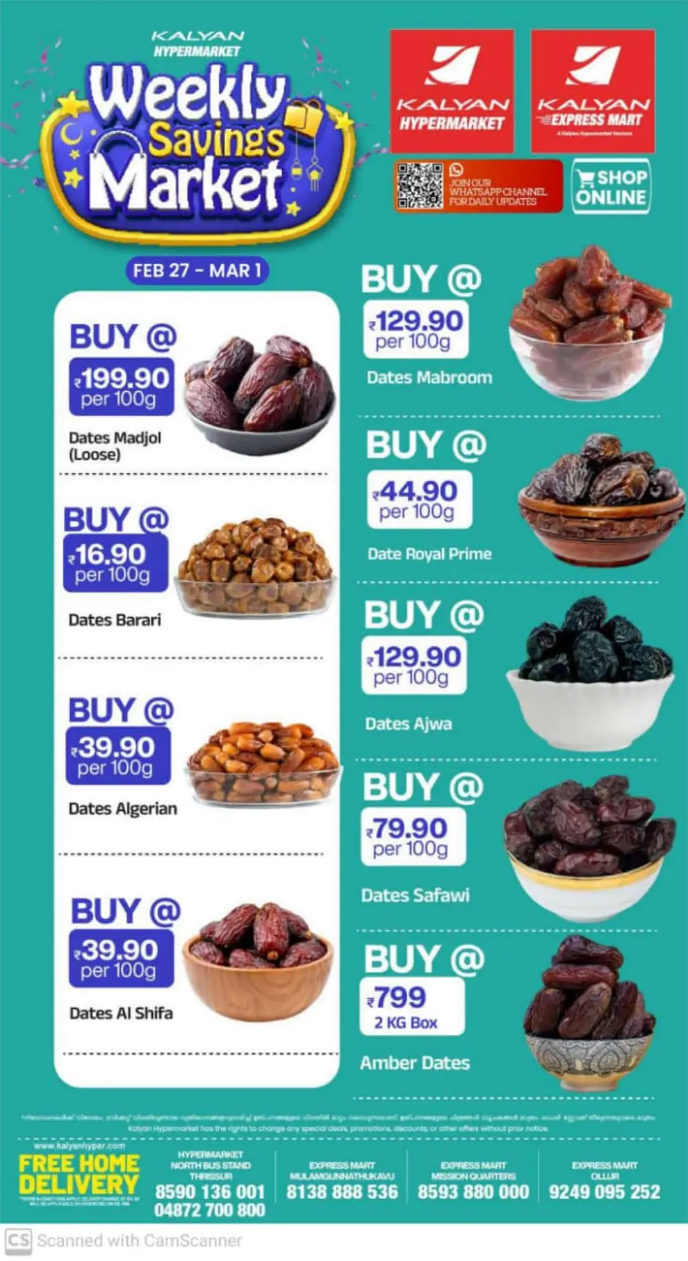 Weekly Savings Market at Kalyan Hypermarket Thrissur | Offers Valid till Mar 1 page 2