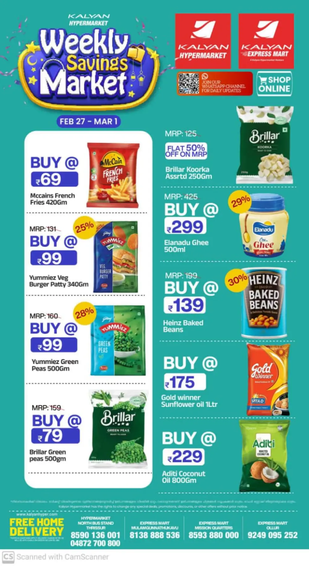Weekly Savings Market at Kalyan Hypermarket Thrissur | Offers Valid till Mar 1 page 3