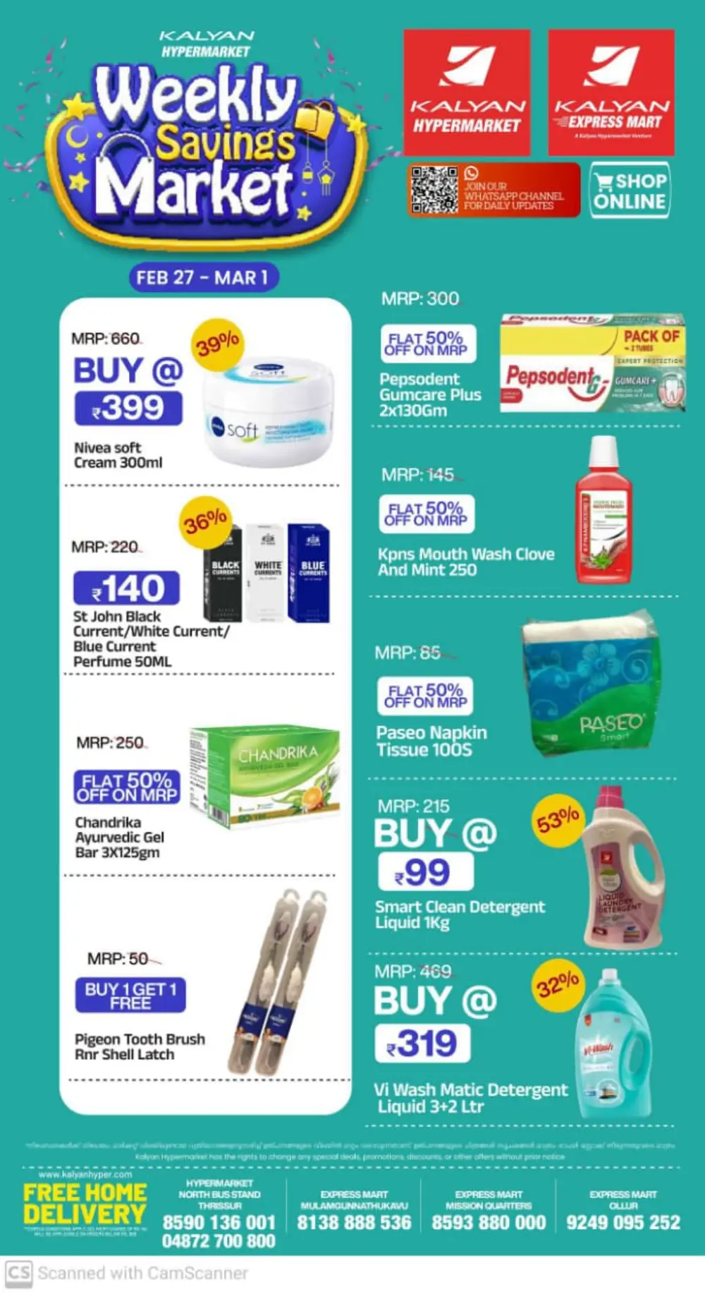 Weekly Savings Market at Kalyan Hypermarket Thrissur | Offers Valid till Mar 1 page 8