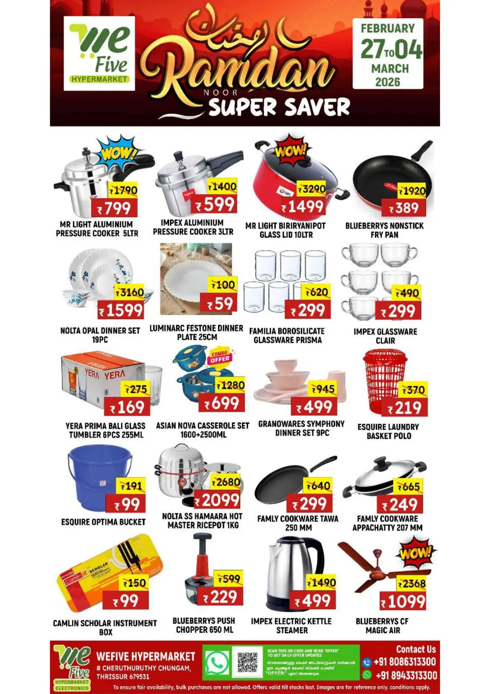 Ramadan Super Saver Offers at WeFive Hypermarket Thrissur | Ends 04 March 2026 page 6