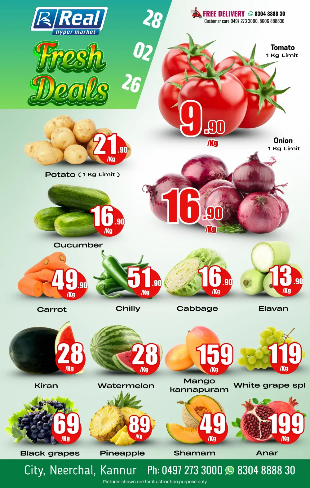 Fresh Vegetable & Fruit Offers page 1
