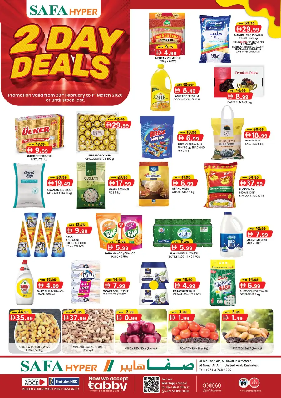 SAFA Hypermarket Al Khrair Deals page 1