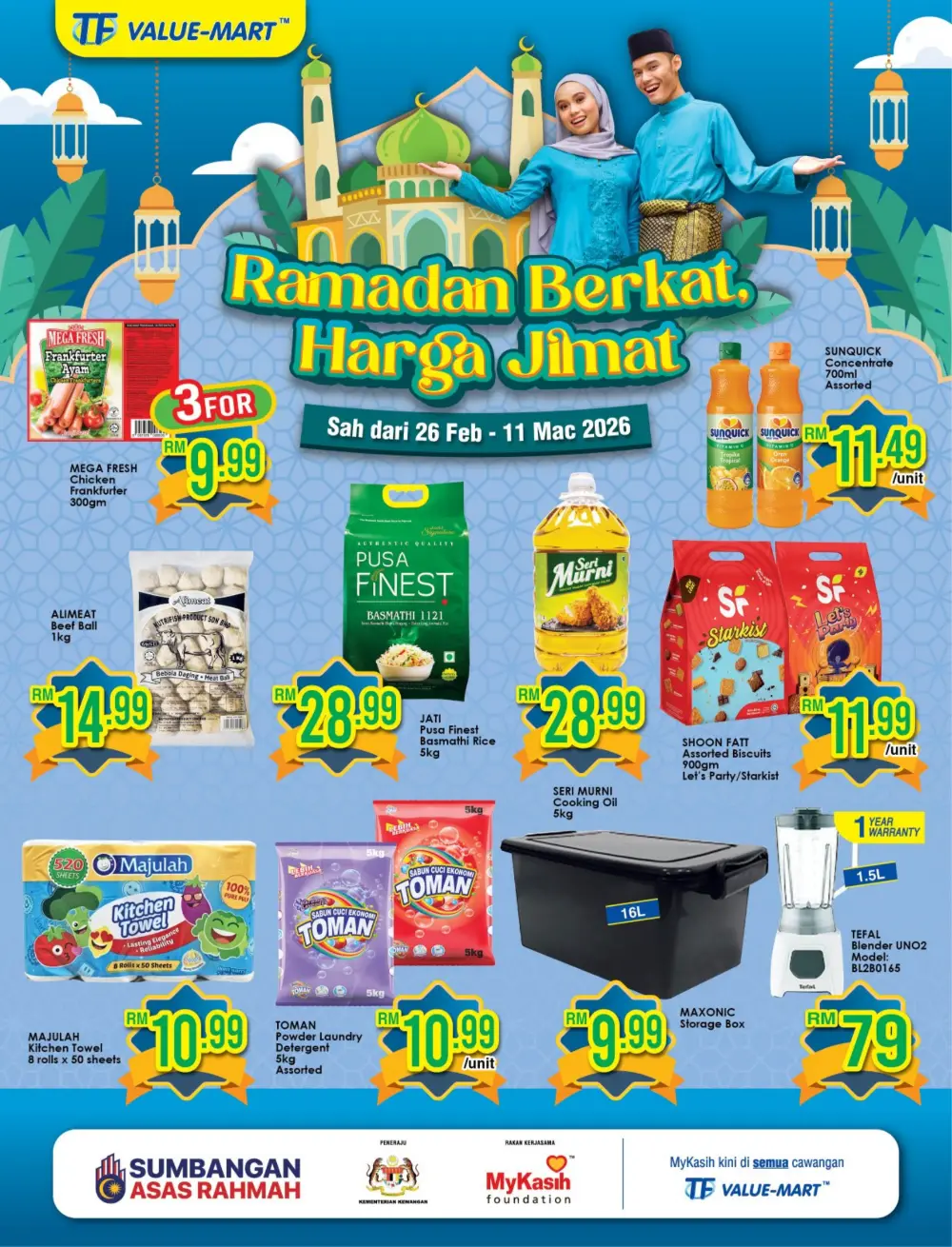 TF Value-Mart Ramadan Sale Valid until 11 Mar 2026 page 1