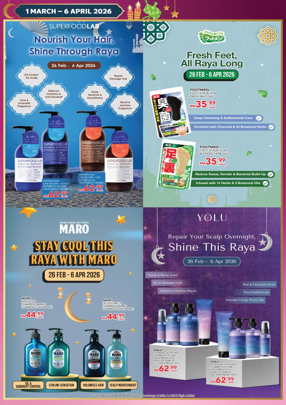 AEON Raya Beauty Promotion Malaysia page 18