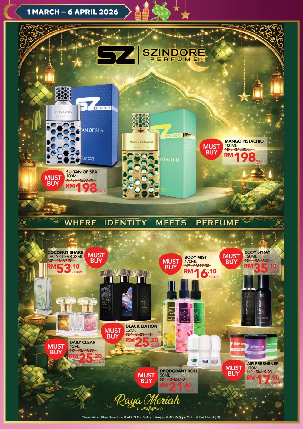 AEON Raya Beauty Promotion Malaysia page 28