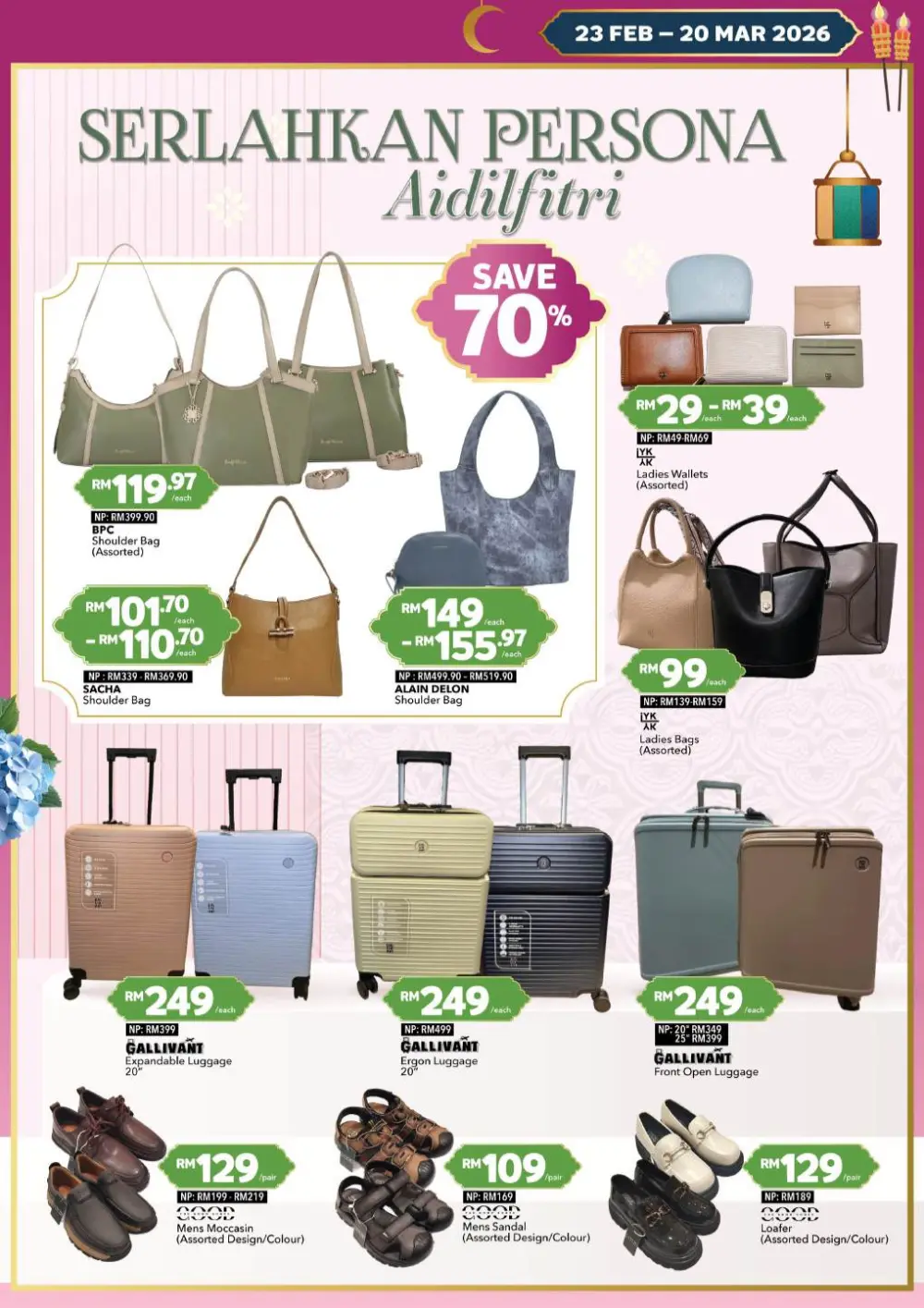 AEON Hari Raya Fashion Promotion Ends 20 Mar 2026 page 15