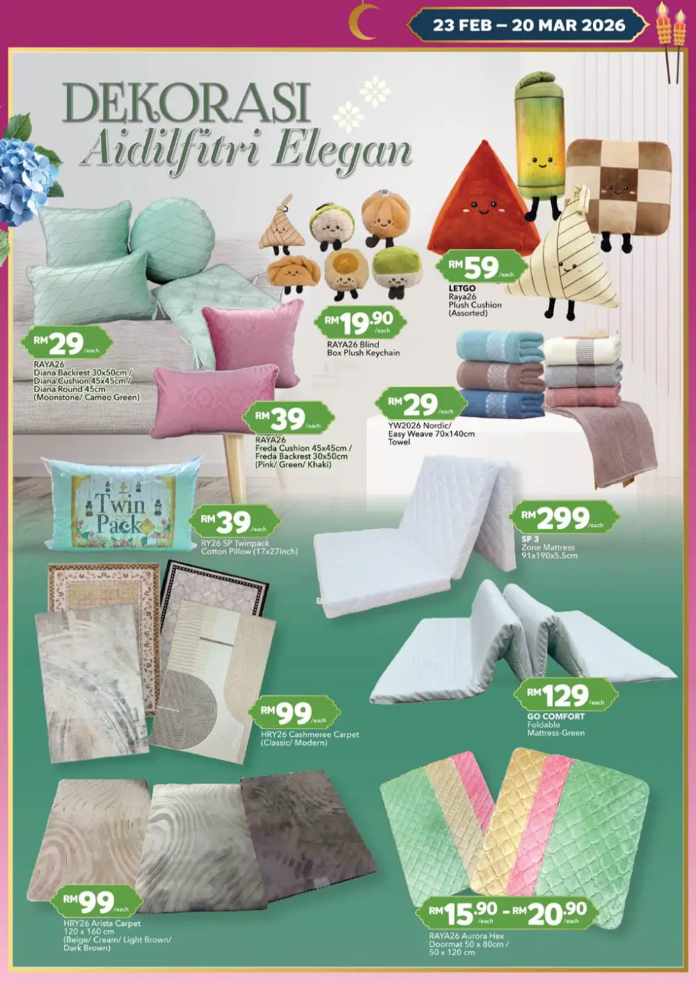 AEON Hari Raya Fashion Promotion Ends 20 Mar 2026 page 21