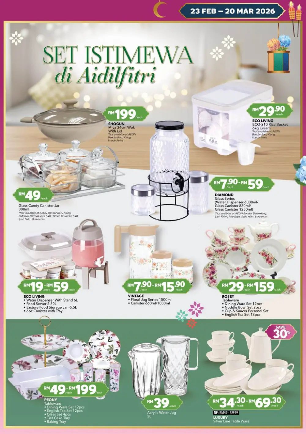 AEON Hari Raya Fashion Promotion Ends 20 Mar 2026 page 25