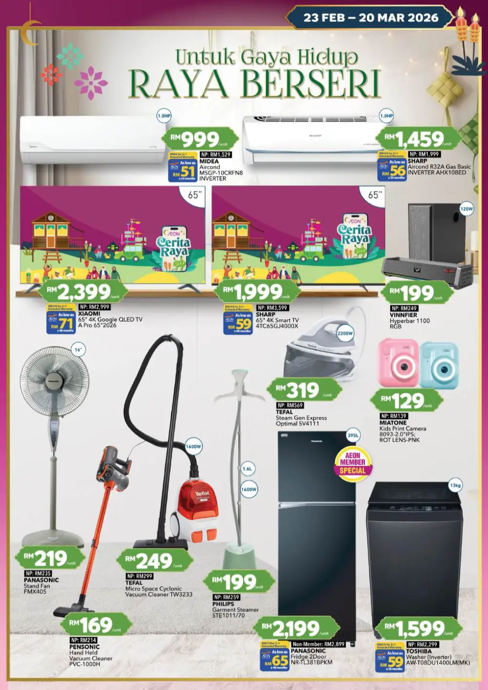 AEON Hari Raya Fashion Promotion Ends 20 Mar 2026 page 27