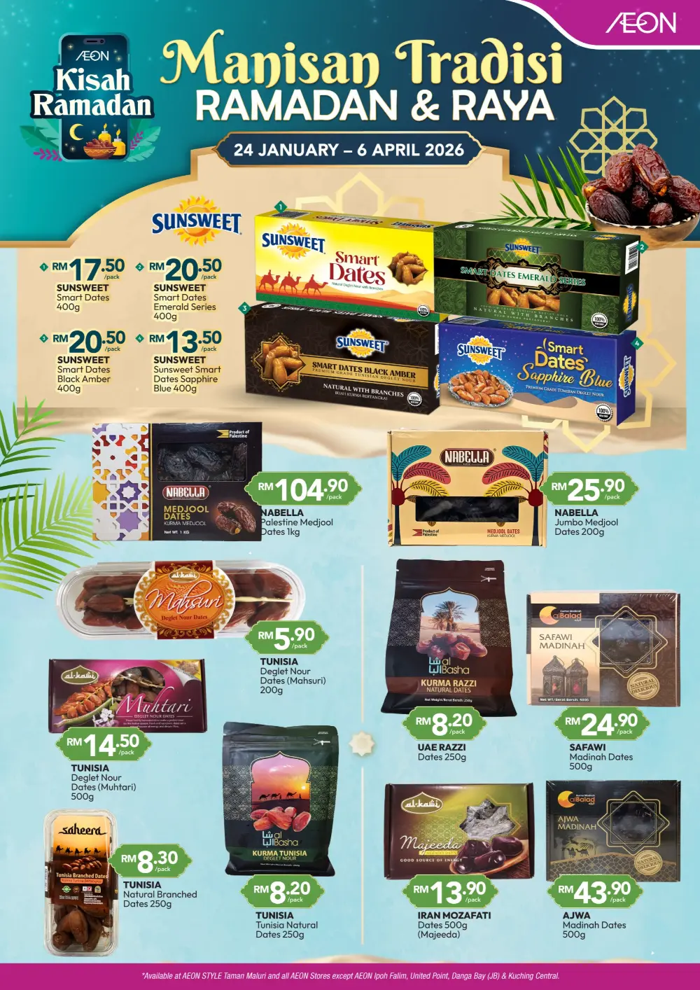 AEON Ramadan Dates Sale Ends 6 April 2026 page 4