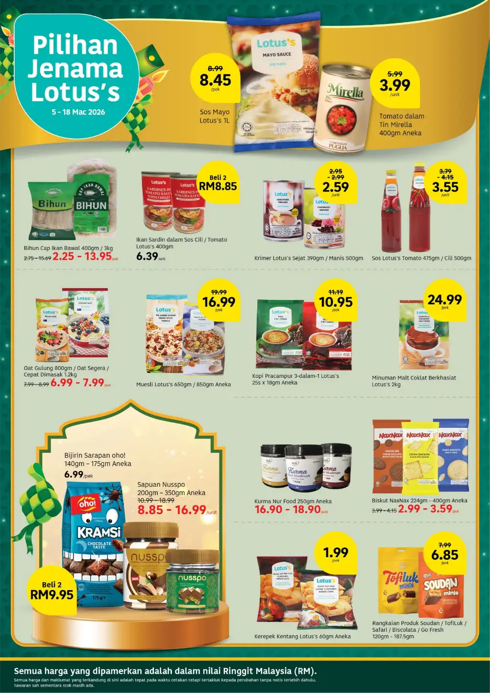 Lotus's Ramadan Offers | Jasmine Rice, Top & Scott Deals | Valid until 18 Mar 2026 page 12
