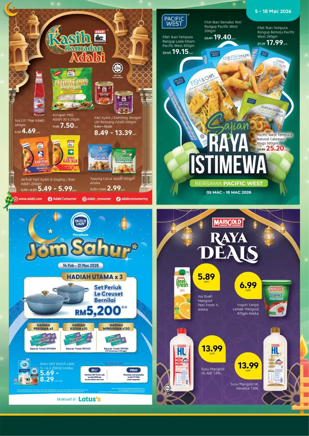 Lotus's Ramadan Offers | Jasmine Rice, Top & Scott Deals | Valid until 18 Mar 2026 page 27