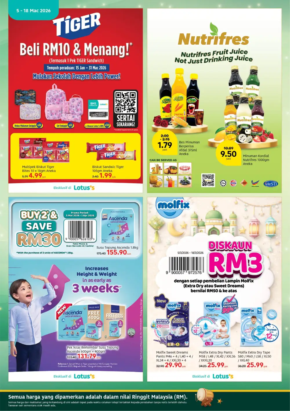 Lotus's Ramadan Offers | Jasmine Rice, Top & Scott Deals | Valid until 18 Mar 2026 page 28