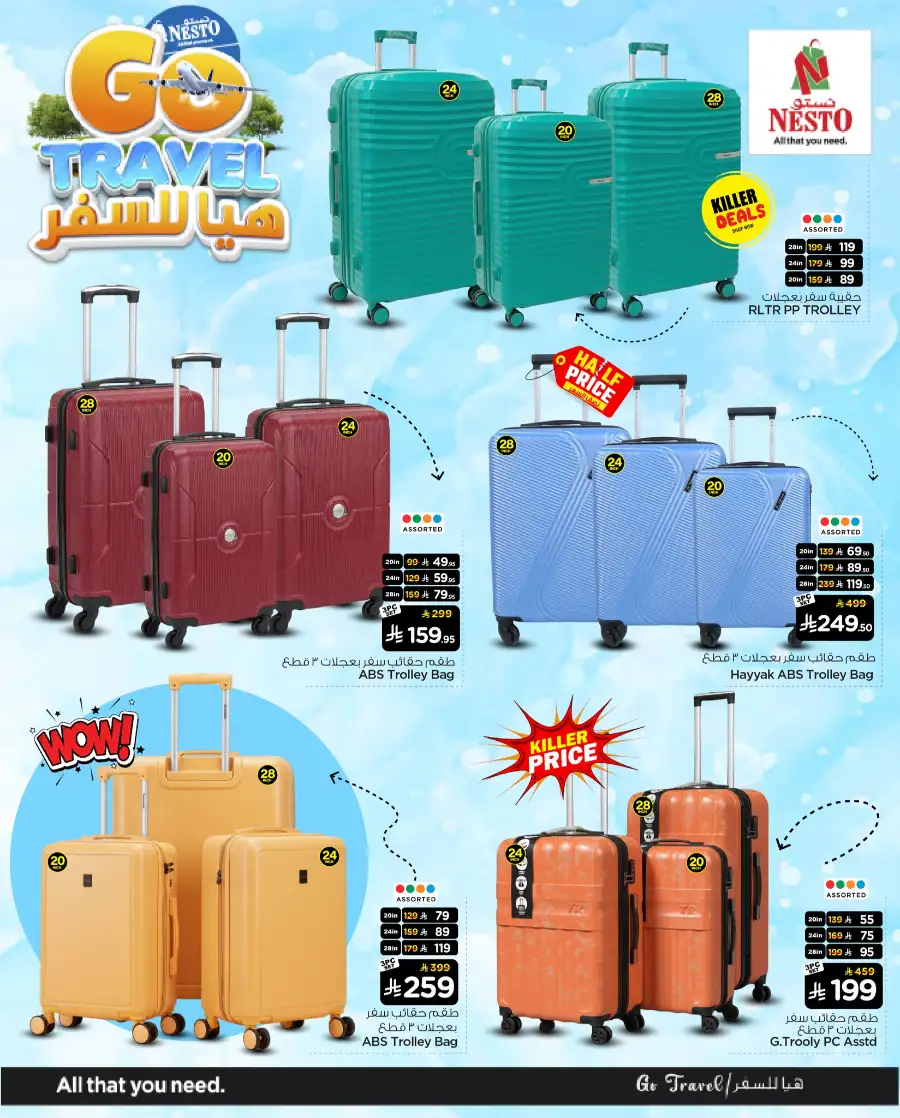 Go Travel Offer | Nesto Hypermarket Riyadh & Buraydah | Ends March 24 page 2