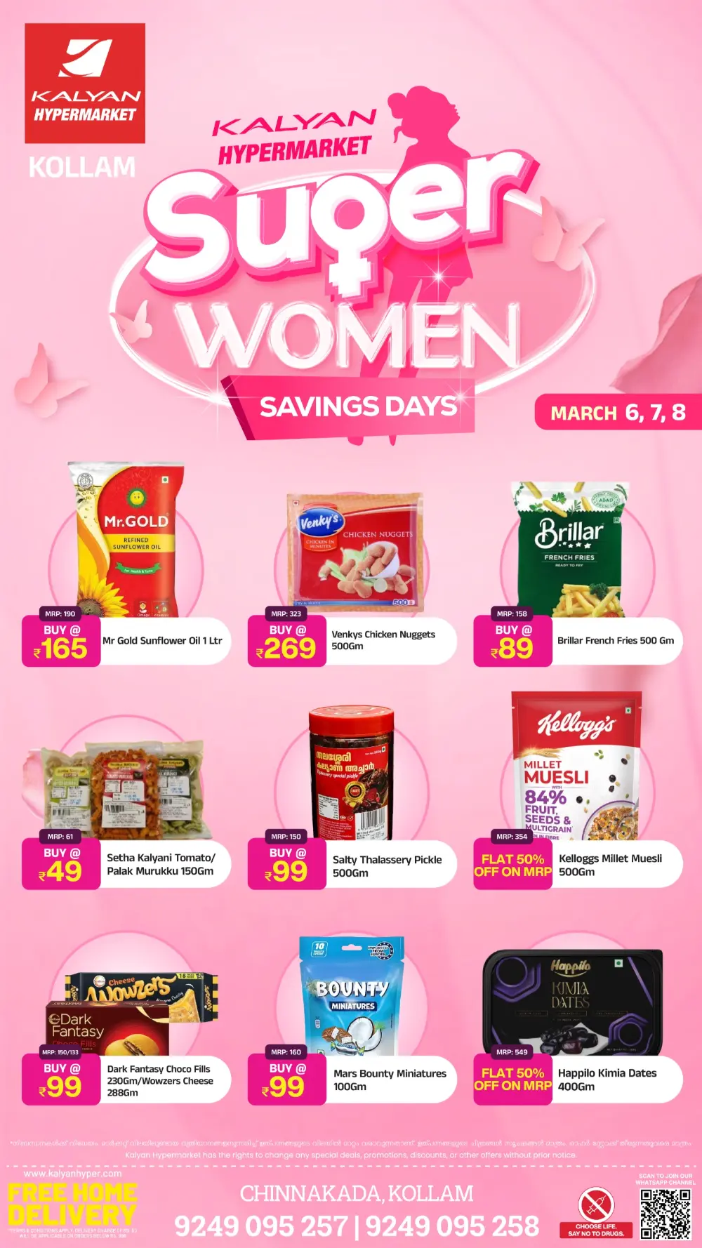 Super Women Savings Days | Kalyan Hypermarket Chinnakada, Kollam | Offers Valid March 6-8 page 7