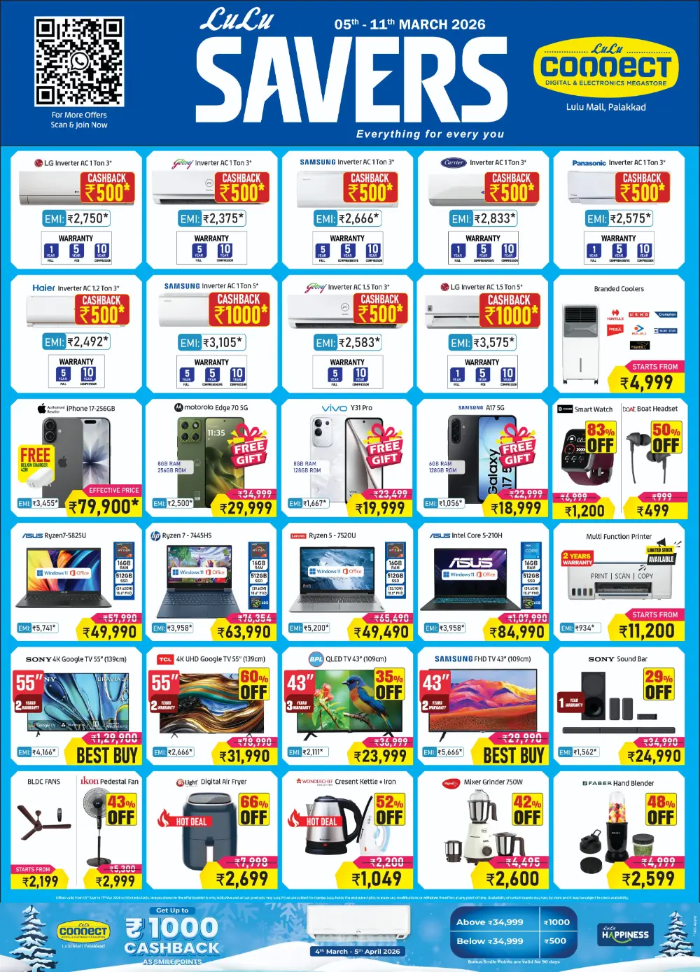 LuLu Savers Offers | LuLu Connect Palakkad | Ends 11th March page 1